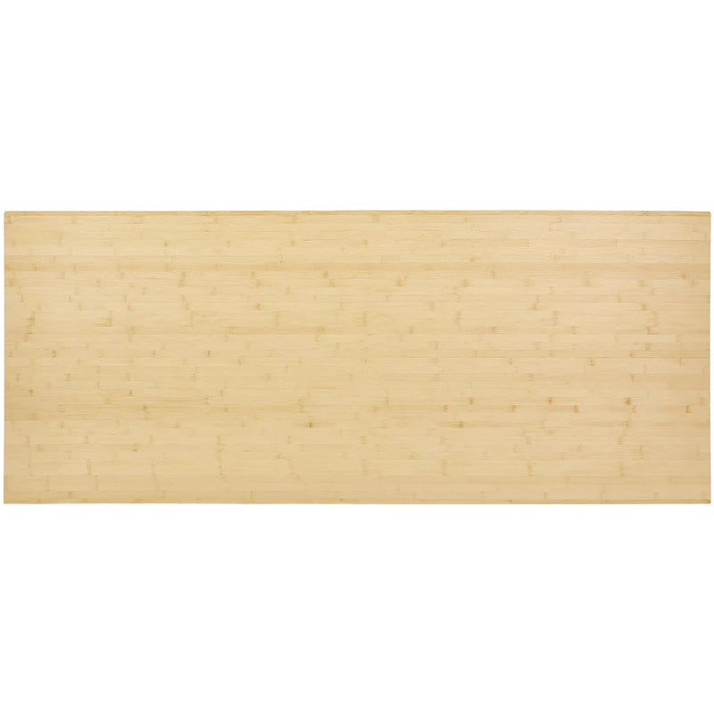 VEVOR bambusa galda virsma, 1800 × 735 × 38 mm, kravnesība 150 kg, viengabala konstrukcija, piemērota augstuma regulējamiem elektriskiem galda rāmjiem, taisnstūra virsma mājai un birojam