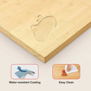 VEVOR bambusa galda virsma, 1800 × 735 × 38 mm, kravnesība 150 kg, viengabala konstrukcija, piemērota augstuma regulējamiem elektriskiem galda rāmjiem, taisnstūra virsma mājai un birojam