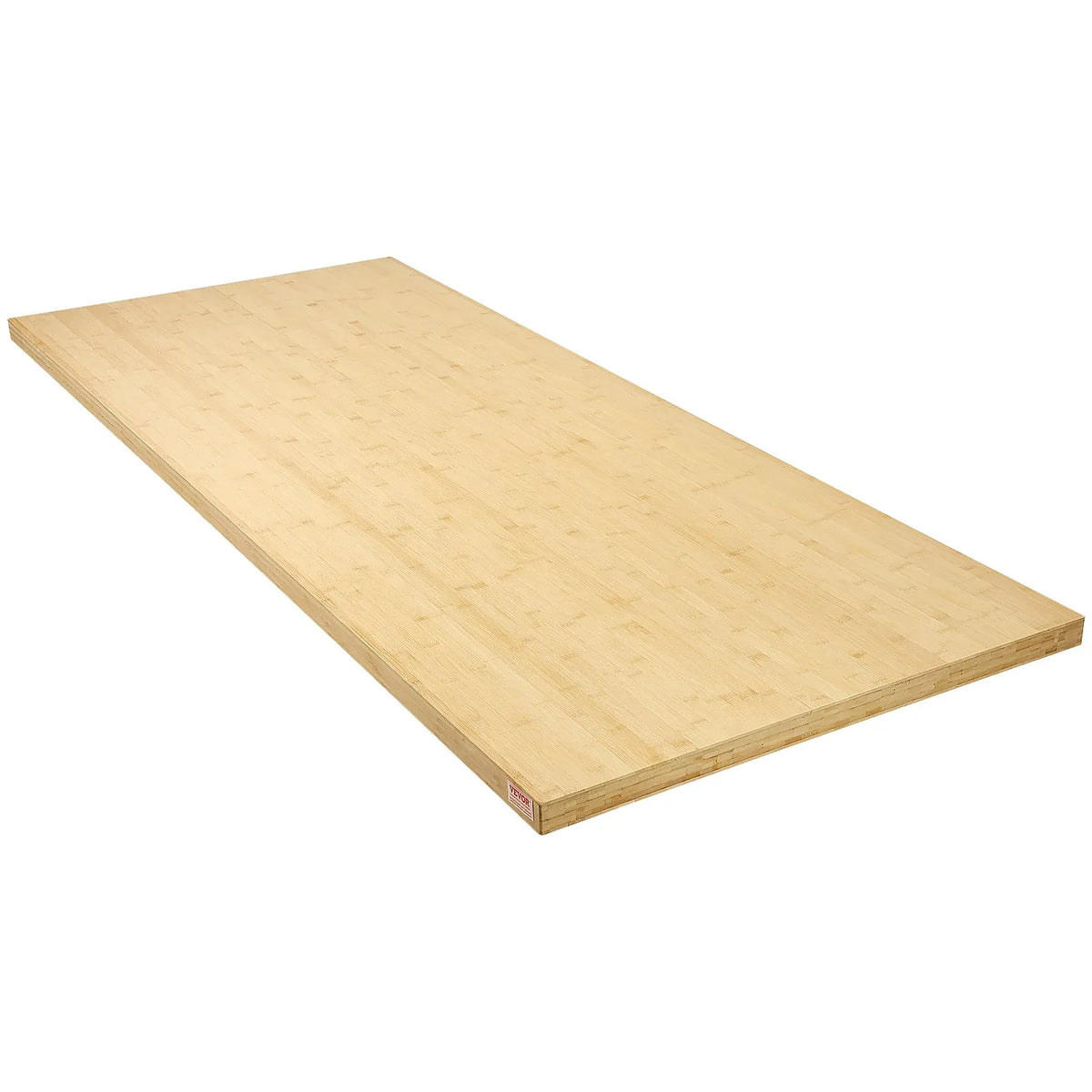 VEVOR bambusa galda virsma, 1800 × 735 × 38 mm, kravnesība 150 kg, viengabala konstrukcija, piemērota augstuma regulējamiem elektriskiem galda rāmjiem, taisnstūra virsma mājai un birojam