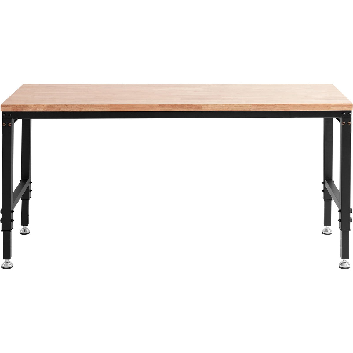 VEVOR Work Table with Power Outlet, 183x63.5x100 cm Work Surface, Workshop Table with 1361 kg Load Capacity