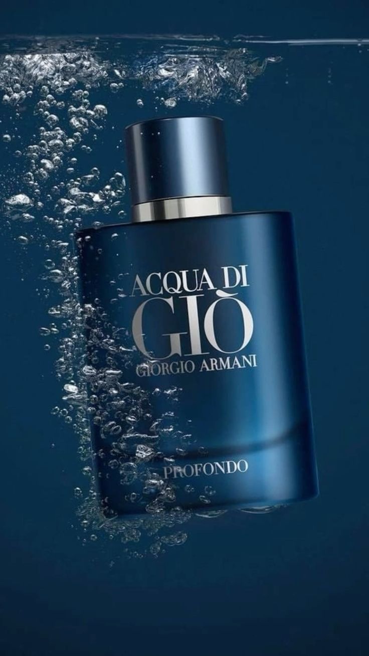 Armani Acqua di Giò Profondo EDP 75ml – atsvaidzinošs vīriešu aromāts ar jūras, lavandas un pačūlijas notīm.
