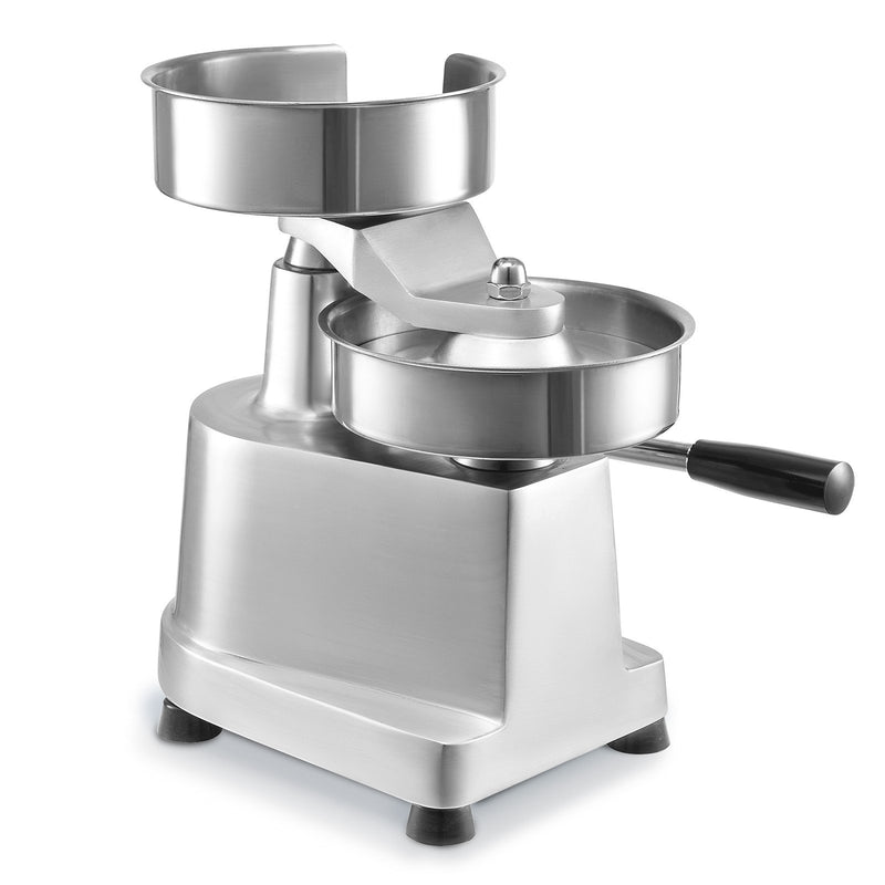 VEVOR komerciālais burgeru veidotājs, 150 mm presforma, nerūsējošā tērauda gaļas preses mašīna, komplektā 1000 piederuma papīri