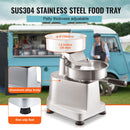 VEVOR komerciālais burgeru veidotājs, 150 mm presforma, nerūsējošā tērauda gaļas preses mašīna, komplektā 1000 piederuma papīri