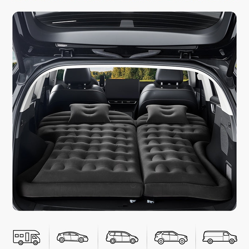 VEVOR piepūšamais auto matracis kempingam un ceļojumiem - piemērots SUV, MPV un sedaniem
