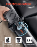 VEVOR piepūšamais auto matracis kempingam un ceļojumiem - piemērots SUV, MPV un sedaniem