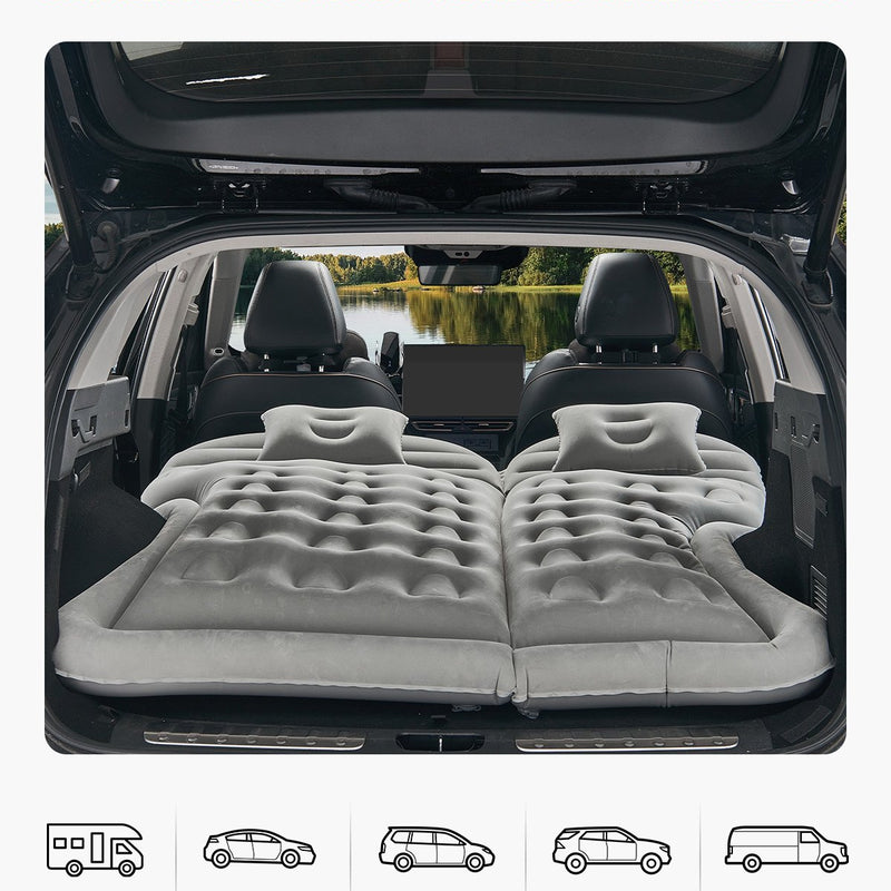 VEVOR piepūšamais auto matracis kempingam un ceļošanai - piemērots SUV, MPV un sedaniem