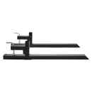 VEVOR palešu dakšas ar stiprinājumu, 907,2 kg celtspēja, 109,2 cm traktora kausa dakšas, smagās tehnikas frontālā iekrāvēja aprīkojums traktoriem, mini iekrāvējiem un iekrāvēju kausiem lauksaimniecības un saimniecības darbiem