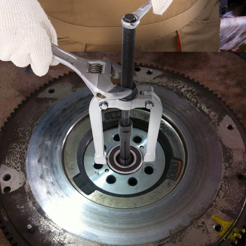 VEVOR aklā gultņa un blīvējuma izvilkšanas komplekts, ar slīdošo āmuru un iekšējo izvilkšanas rīku, 10 regulējami skavturi un pretbalsts, 16 daļas