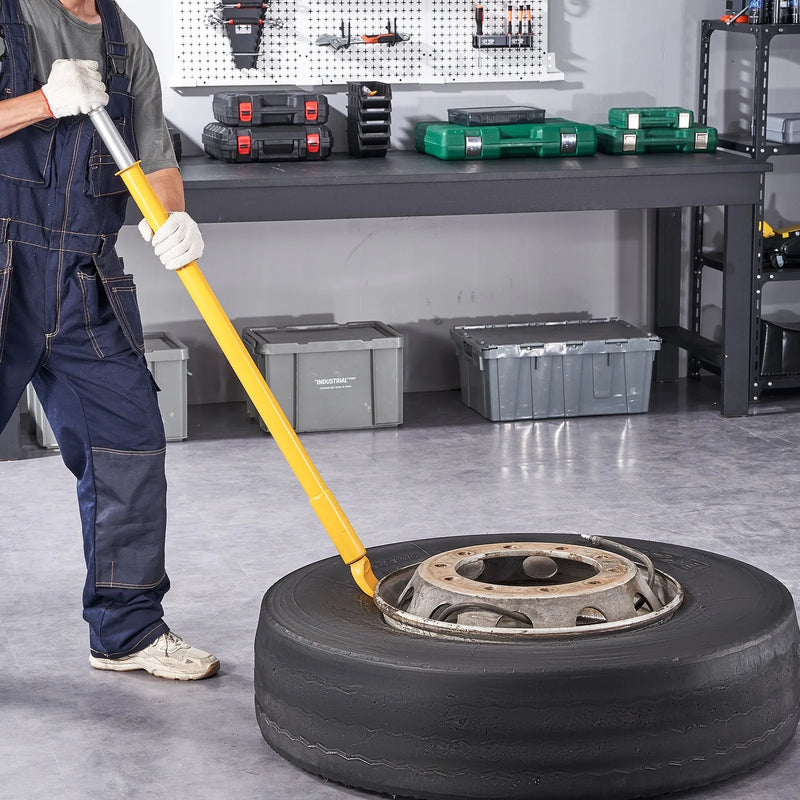 Riepu malas atdalītāja slidkalts, 1177 mm garš, smagās slodzes tērauda, pārnēsājams trieciens riepu nomaiņai vieglajiem auto, kravas automašīnām un piekabēm