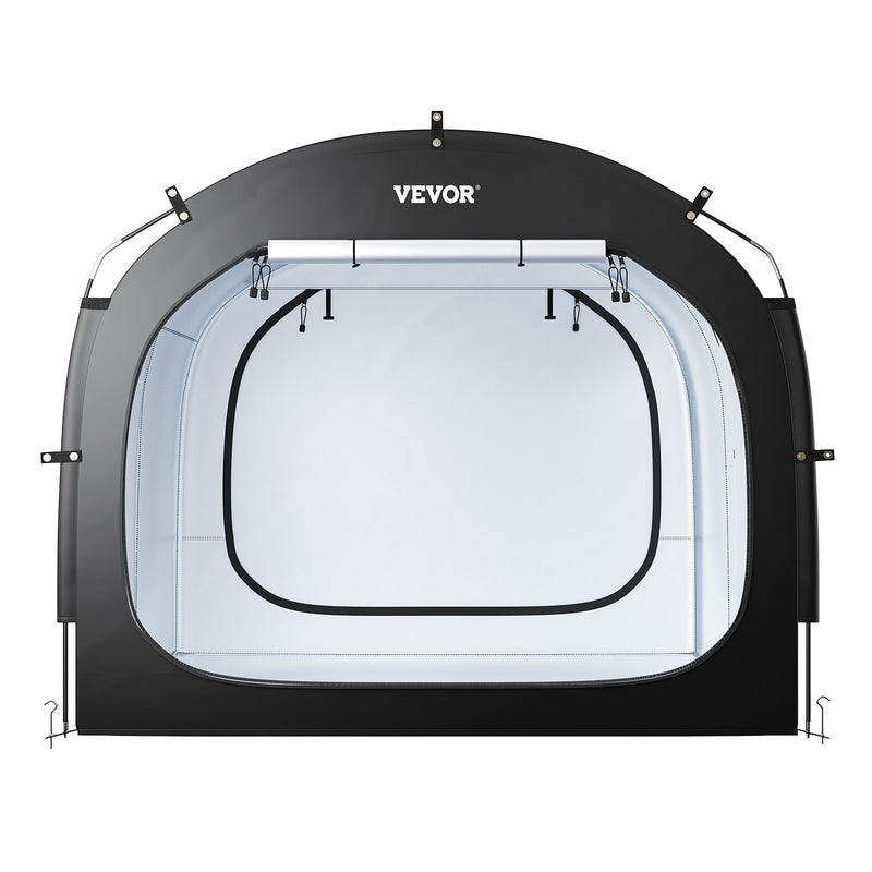 VEVOR āra velosipēdu uzglabāšanas telts, plaša ūdensizturīga velosipēdu nojume 5 velosipēdiem