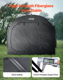 VEVOR āra velosipēdu uzglabāšanas telts, plaša ūdensizturīga velosipēdu nojume 5 velosipēdiem