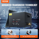 VEVOR 15 l ultraskaņas tīrītājs, 360 W digitāla ultraskaņas tīrīšanas iekārta ar saudzīgo režīmu un uzlabotu degazēšanu, 40 kHz industriāls ultraskaņas tīrītājs ar sildīšanu un taimeri retainieru, juvelierizstrādājumu un instrumentu tīrīšanai