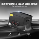 VEVOR 15 l ultraskaņas tīrītājs, 360 W digitāla ultraskaņas tīrīšanas iekārta ar saudzīgo režīmu un uzlabotu degazēšanu, 40 kHz industriāls ultraskaņas tīrītājs ar sildīšanu un taimeri retainieru, juvelierizstrādājumu un instrumentu tīrīšanai