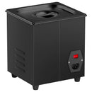 VEVOR 2 l ultraskaņas tīrītājs, 60 W digitāla ultraskaņas tīrīšanas iekārta ar saudzīgo režīmu un uzlabotu degazēšanu, 40 kHz ultraskaņas tīrītājs ar sildīšanu un taimeri juvelierizstrādājumu, briļļu, instrumentu un retainieru tīrīšanai