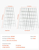 A-veida gurķu režģis 99 × 81 см salokāms metāla dārza režģis