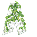 A-veida salokāms metāla dārza gurķu režģis 117 × 81 см