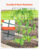 A-veida salokāms metāla dārza gurķu režģis 117 × 81 см