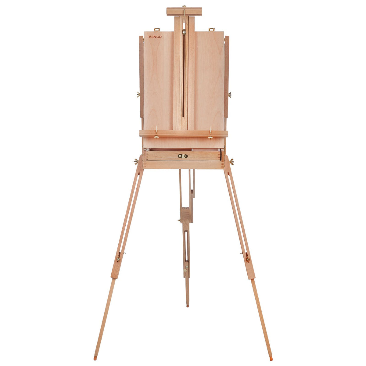 VEVOR French Easel with Drawers, Foldable, Beech Wood, Canvas up to 86 cm