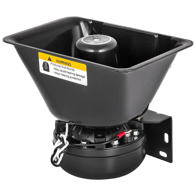 VEVOR 200 W automašīnas brīdinājuma signāls ar 7 skaņām, mikrofonu un PA sirēnas skaļruni - avārijas brīdinājuma sistēma