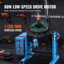 VEVOR metināšanas pozicionētājs 30 kg, 0-90° rotējošs galds, 1-12 apgr./min