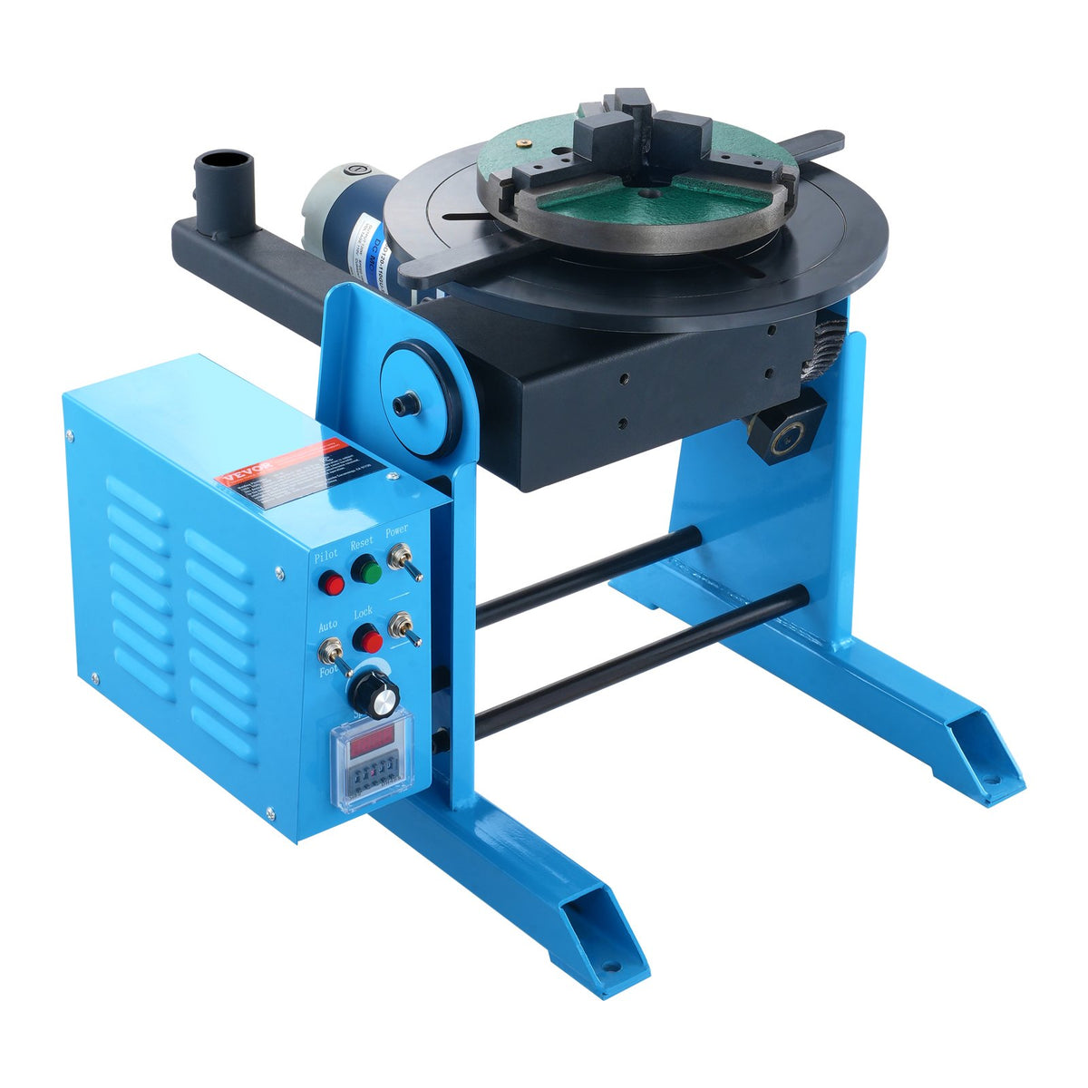 VEVOR Rotary Welding Positioner 50 kg, 0–90°, 0.5–6 rpm, 120 W, with 315 mm Chuck
