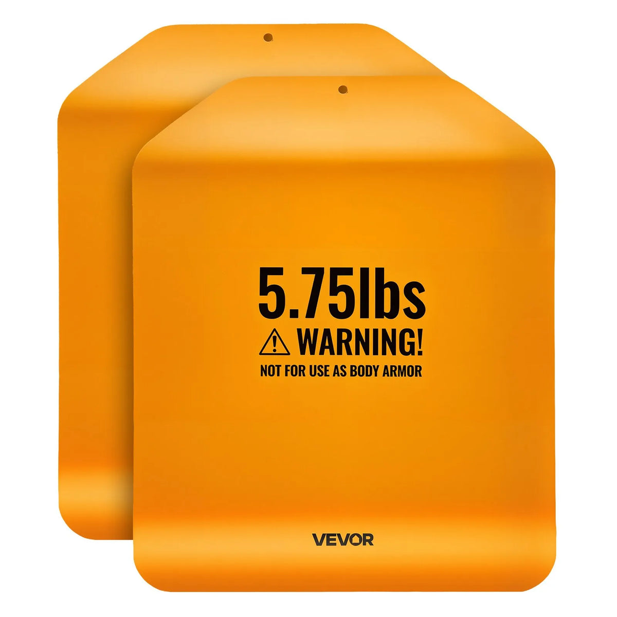 VEVOR Weight Plates for Dumbbells 2.6 kg, Pair, Steel, with Ergonomic Curve