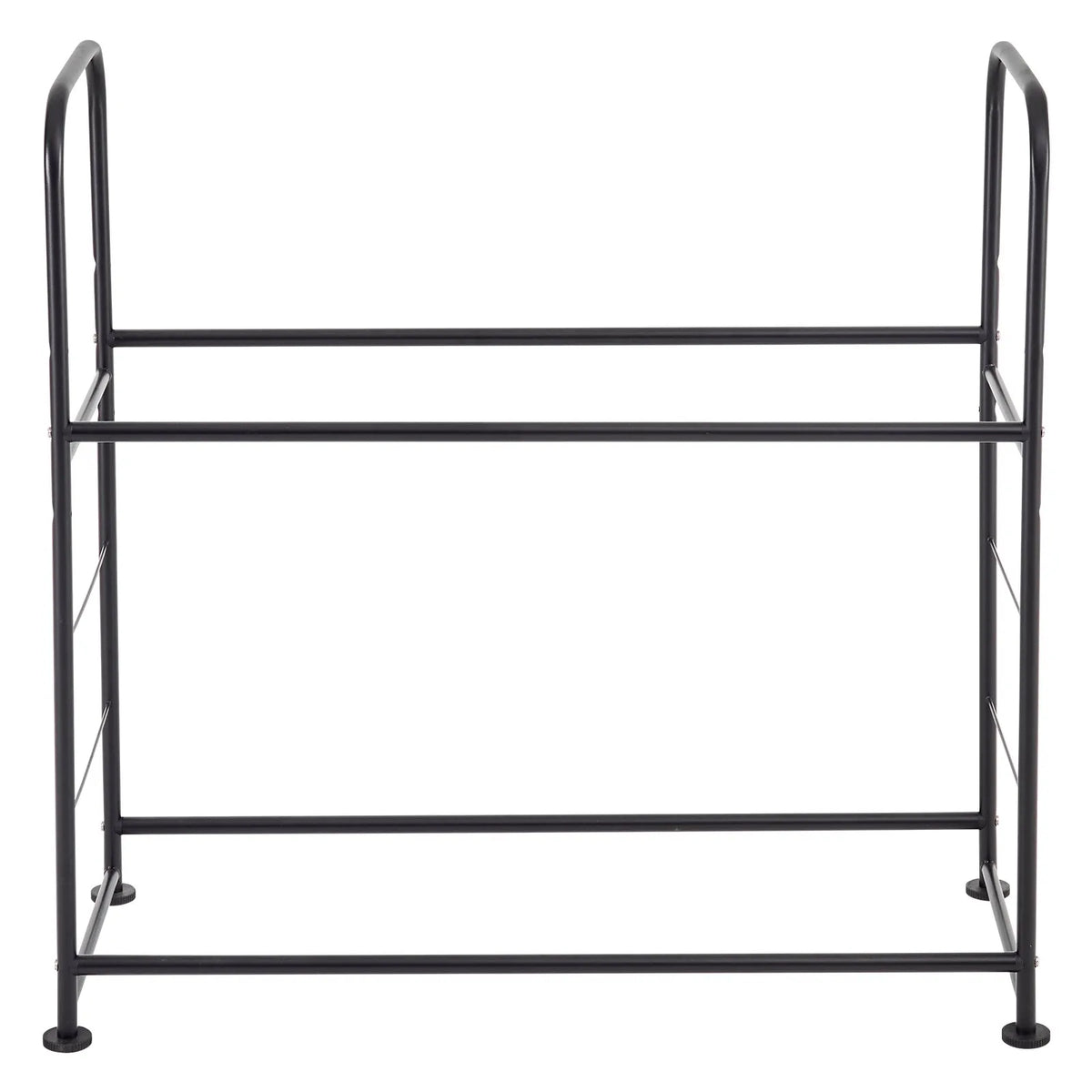 Tyre rack with 2 shelves for up to 8 standard tyres