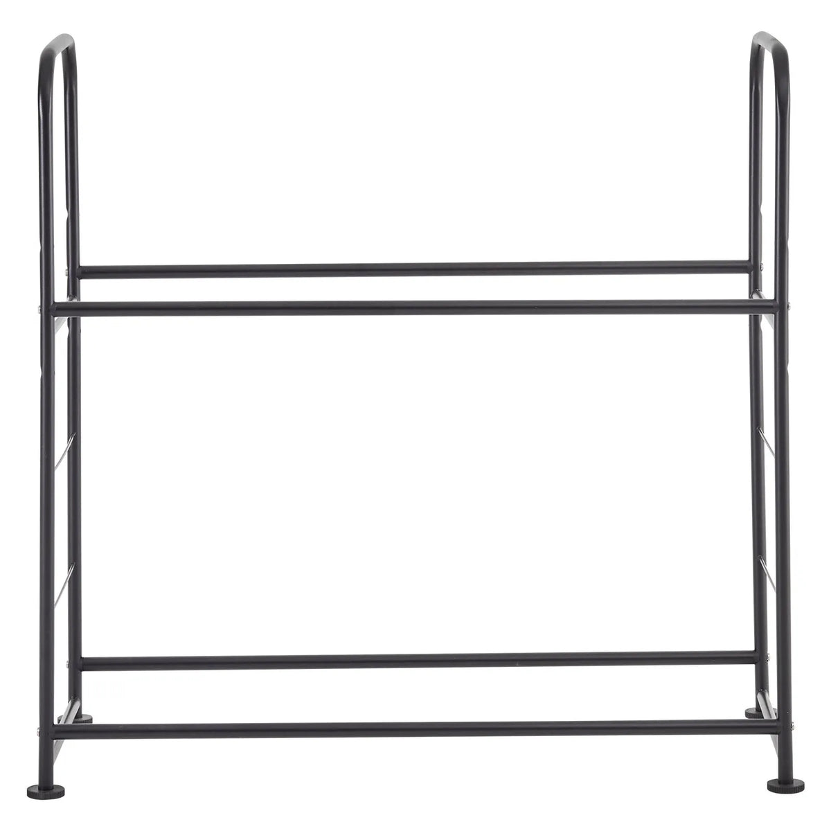 Tyre rack with 2 shelves for up to 8 standard tyres
