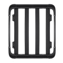 VEVOR jumta bagāžnieka grozs 1219 × 1016 × 142 mm, universāls auto jumta bagāžas turētājs no pretrūsas leģētā tērauda ar vēja deflektoru un 104 mm augstām malām, slodze līdz 68 kg, piemērots SUV un vieglajām automašīnām - ZEMLETES.LV