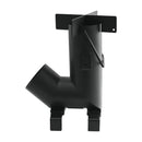 VEVOR kempinga raķešu krāsns, pārnēsājama malkas krāsns ar pārnēsāšanas somu, izgatavota no oglekļa tērauda, piemērota malkas, zariņu un skaliņu dedzināšanai, ideāla āra gatavošanai, kempingam un sildīšanai, melna krāsa