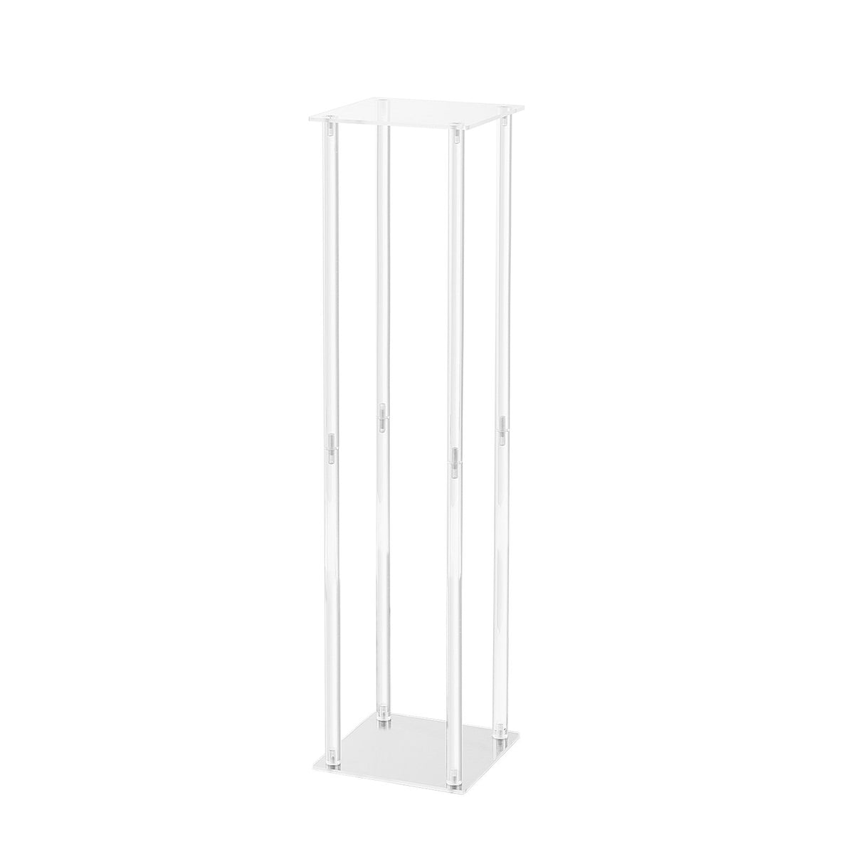 VEVOR 10 pcs Wedding Flower Stands 60 cm with Acrylic Finish, Geometric Stands, Flower Display