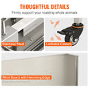 VEVOR rotējošais grils – 50W elektriskais cepšanas grils cūkai, jēram un vistai, maksimālā slodze 60 kg