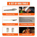 VEVOR rotējošais BBQ grils - 50W elektriskais cepšanas grils veselai cūkai, jēram un vistai, MAX slodze 41 kg