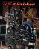 VEVOR akustiskās ģitāras cietais koferis, 110 cm, ar slēdzeni un atslēgām, piemērots akustiskajai ģitārai