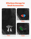 VEVOR akustiskās ģitāras cietais koferis, 110 cm, ar slēdzeni un atslēgām, piemērots akustiskajai ģitārai