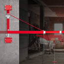 VEVOR elektriskā pacēlāja atbalsta roka, 600 kg, 180° rotējoša, tērauda rāmis