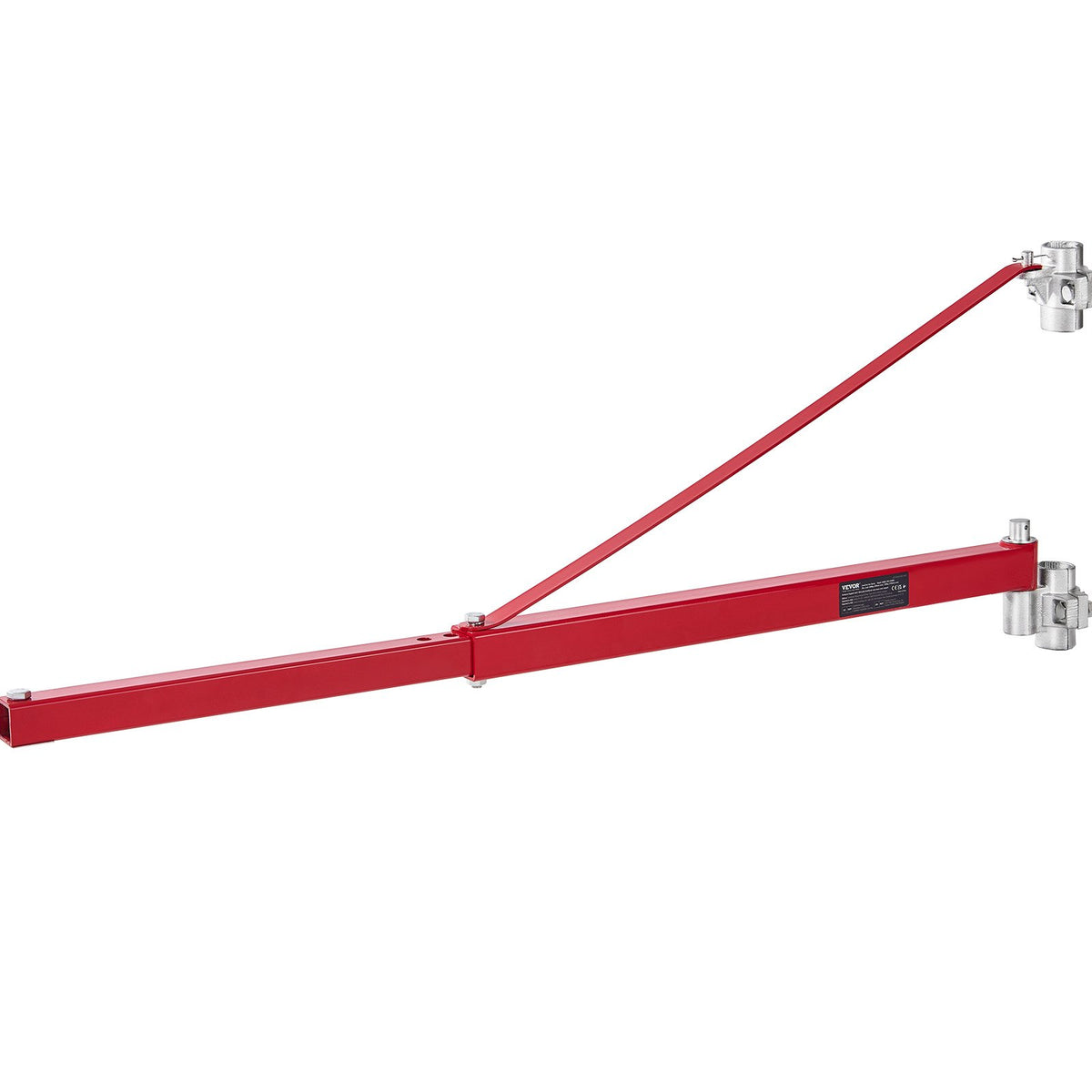 VEVOR elektriskā pacēlāja atbalsta roka, 600 kg, 180° rotējoša, tērauda rāmis