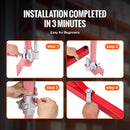 VEVOR elektriskā pacēlāja atbalsta roka, 600 кг, 180° rotējoša, tērauda rāmis