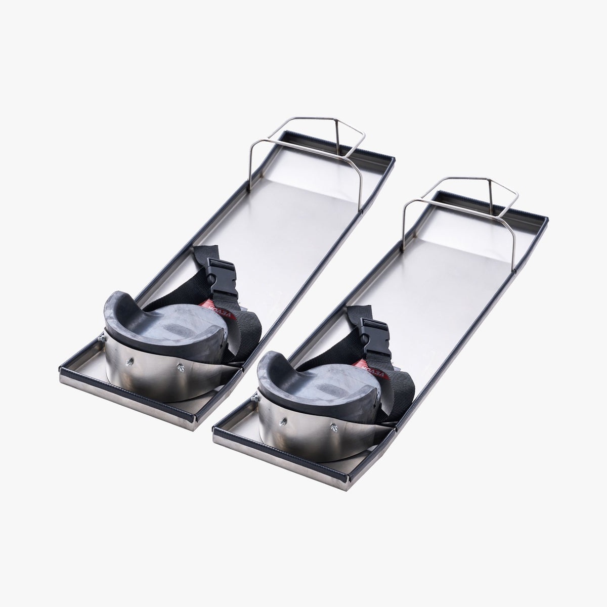 VEVOR 70 × 20 cm Stainless Steel Edge Guards with Fastening Straps for Concrete and Cement Finishing Work