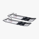 VEVOR 71x20cm ceļgalu aizsargi no nerūsējošā tērauda un ar 2 stiprināšanas siksniņām cementa un betona apdares darbos