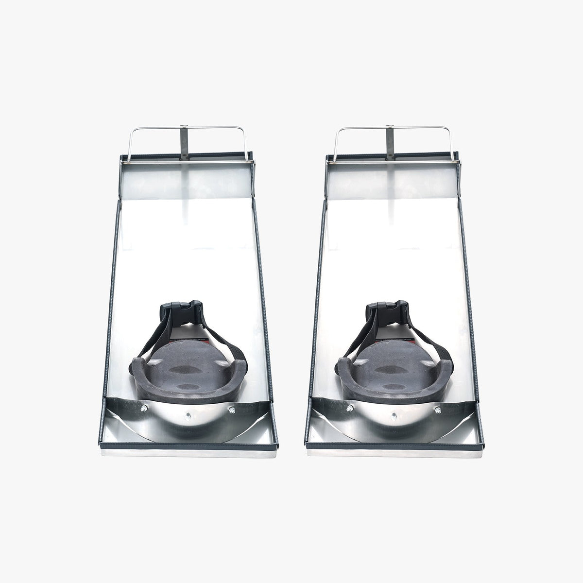 VEVOR 76.2 × 25.4 cm Stainless Steel Knee Kickers with Fastening Straps for Concrete and Cement Finishing Work