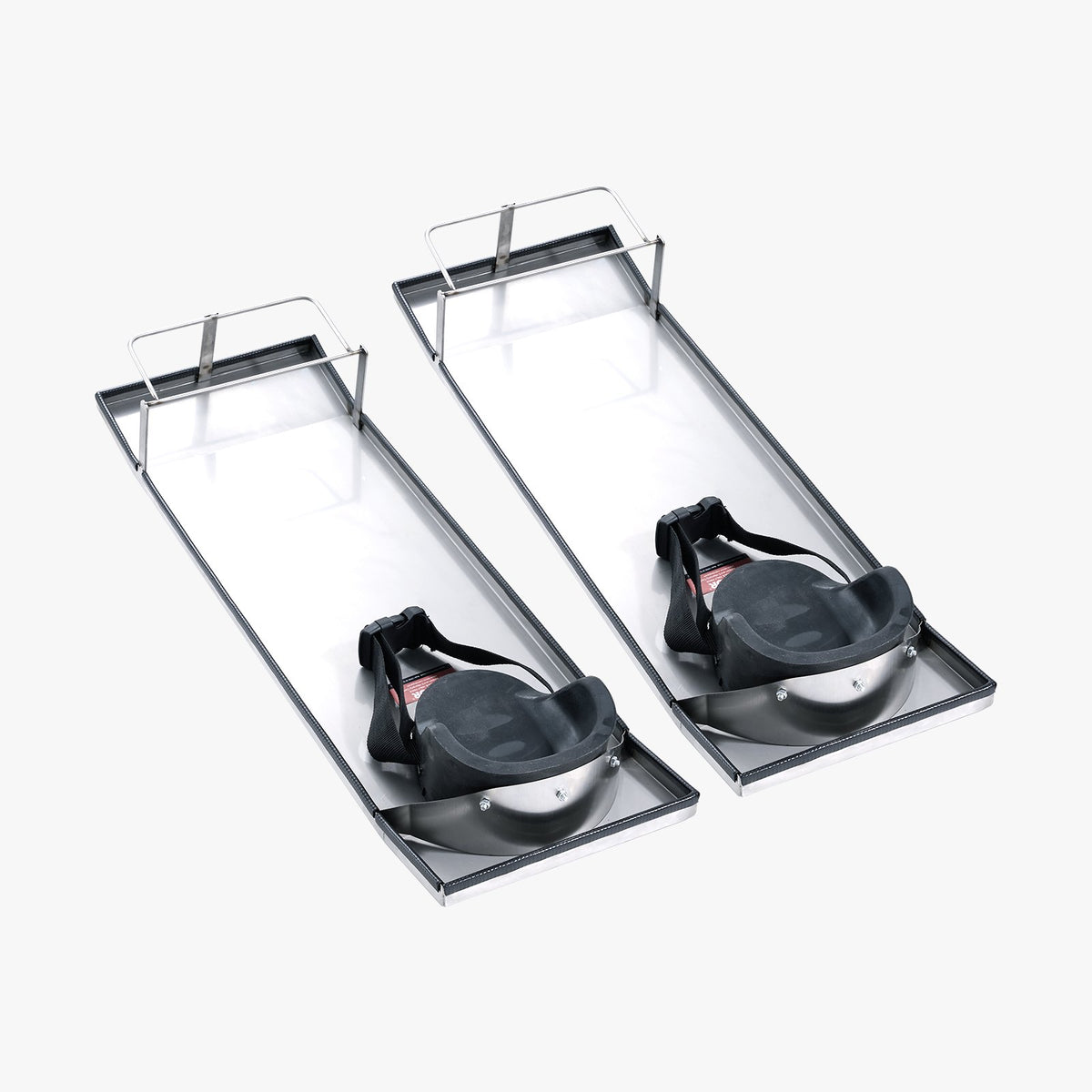 VEVOR 76.2 × 25.4 cm Stainless Steel Knee Kickers with Fastening Straps for Concrete and Cement Finishing Work