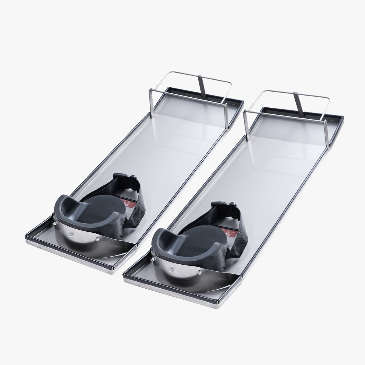 VEVOR 76.2 × 25.4 cm Stainless Steel Knee Kickers with Fastening Straps for Concrete and Cement Finishing Work