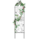 Metāla dārza režģis vīteņaugu atbalstam, 152 × 38 см, pretrūsas