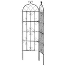 2 габ. метала дарза режги витенаугу атбалстам, 180 × 51 см, pretrūsas