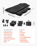 VEVOR piepūšamais auto matracis kempingam un ceļošanai - piemērots SUV, MPV, sedaniem