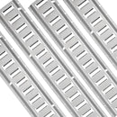 E-Track kravas stiprinājuma sliežu komplekts, 24 gab., 1524 mm tērauda sliedes (8 gab.) ar 8 O-veida enkurstiprinājumiem un 8 D-veida gredzena stiprinājumiem, universāli piederumi kravu, motociklu un velosipēdu nostiprināšanai, kravnesība 907 kg