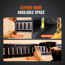 E Track kravas nostiprināšanas sliežu komplekts, 60 cm tērauda sliedes, 4 gab., līdz 907 kg smagu kravu drošai fiksācijai, pastiprinātas Etrack sliedes ar skrūvēm, piemērotas garāžām, furgoniem, piekabēm, motociklu un ATV stiprināšanai