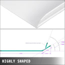 VEVOR 48,5 x 49 x 0,6 cm blietētāja aizsargpaklājs ar stiprinājumiem, pamatnes aizsargpaklājs būvtehnikai