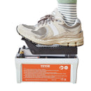 Pneimatiskais hidrauliskais kājas sūknis 689 bar, 1,9 L eļļļas tvertne, 10 mm NPT eļļļas izeja, 6,4 mm NPT ieplūde, 2 m šļūtene, pelēks, paredzēts automobiļu rāmja presēm un vilkšanas stendiem